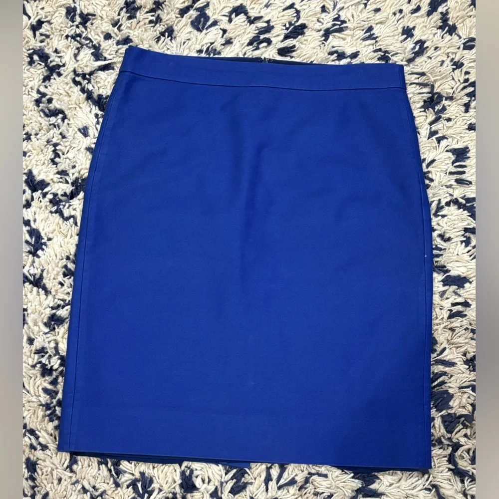 Women’s J. Crew Royal Blue no. 2 Pencil Skirt size 10